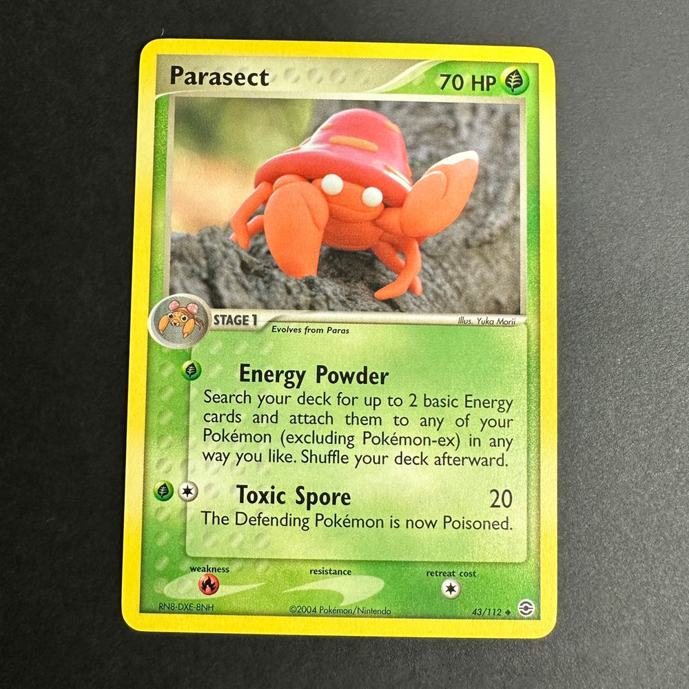 Pokemon TCG Parasect EX FireRed & LeafGreen 42/112 Uncommon Normal NM